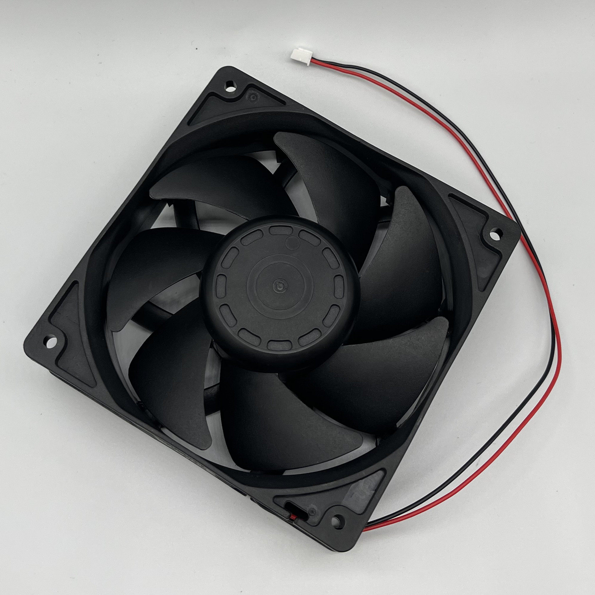 风扇防水1203824v加湿器48v户外12cm制冷交流散热器