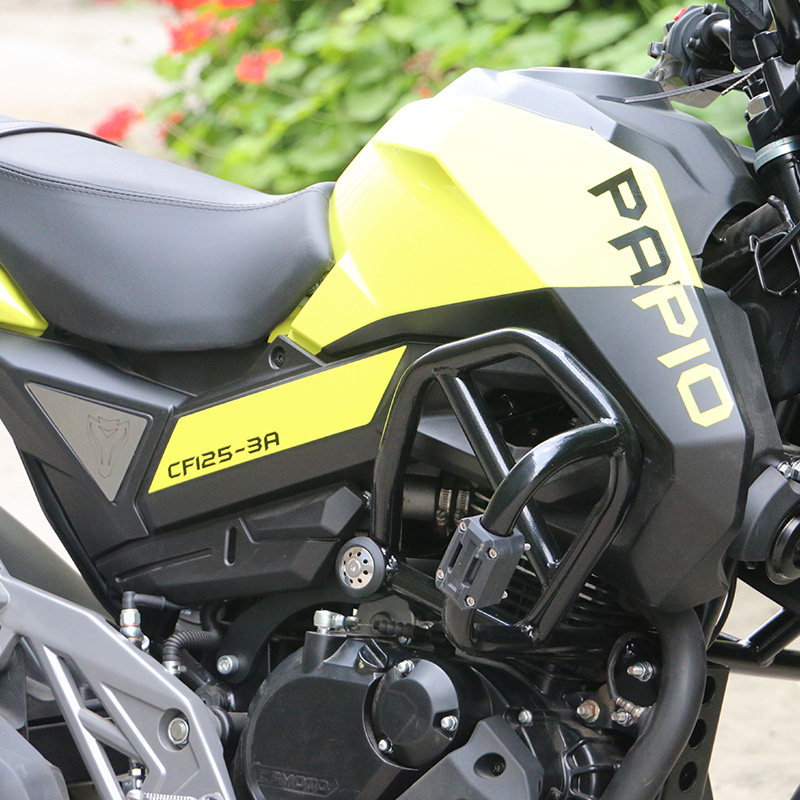 改装适用于新款春风st狒狒保险杠cf125-3a特技杠前摩托车保险杠