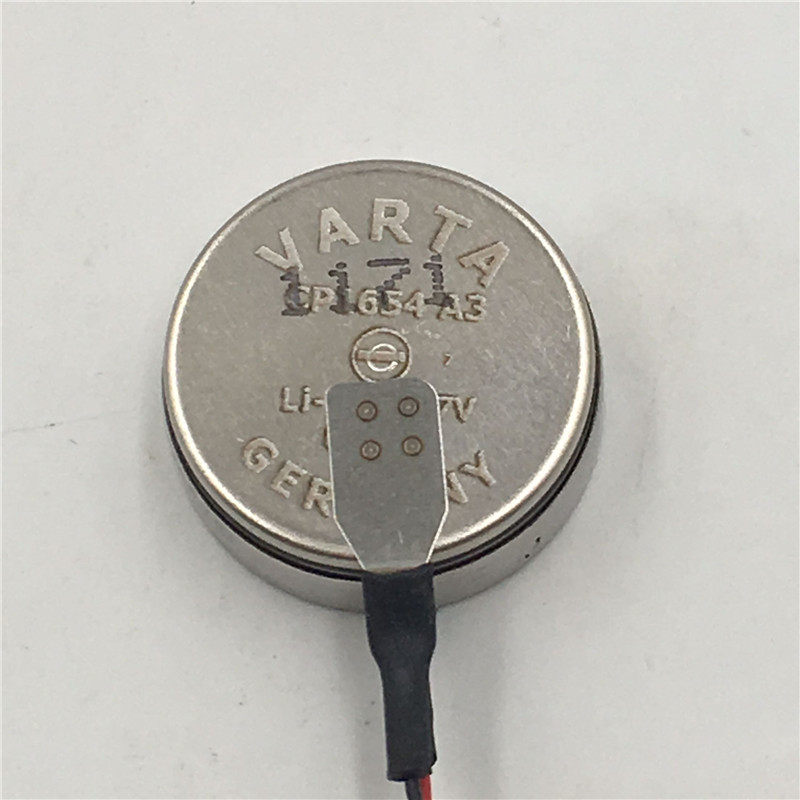全新德国varta瓦尔塔3.7v充电电池cp1654蓝牙a2a3耳机纽扣电池