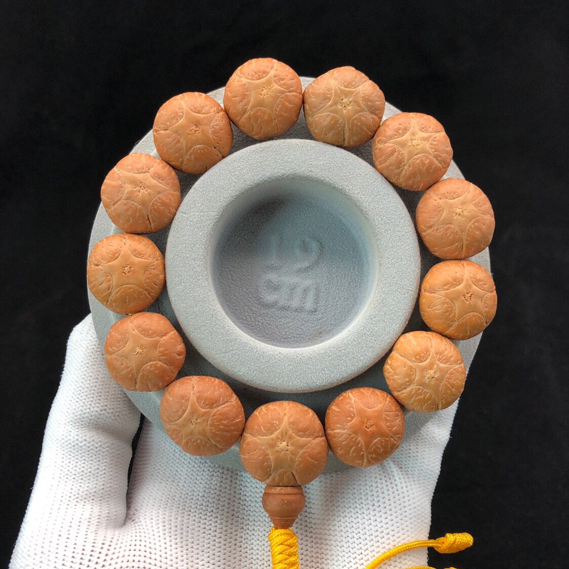 一图一物尼泊尔五星上将五角星凤眼菩提龙眼麒麟佛珠