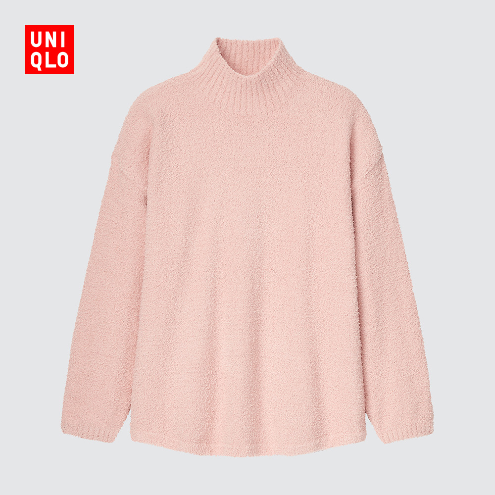 爱打扮(www.idaban.cn)，优衣库 女装 柔软针织衫(长袖 毛衣) 440067 UNIQLO