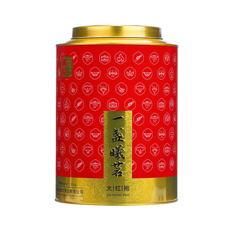大红红袍曦瓜武夷山一盏曦茗罐装250g福建武夷大红袍