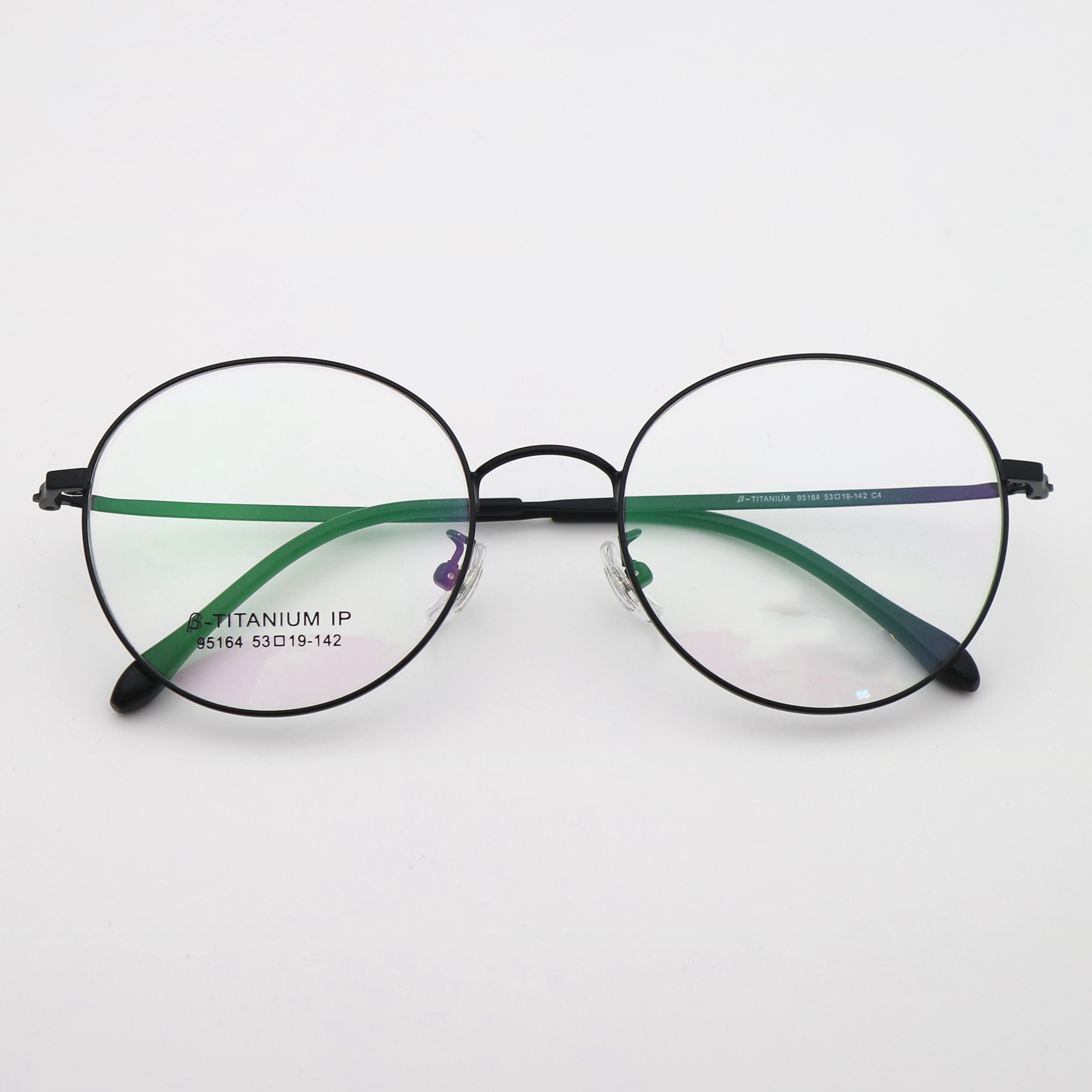 眼镜超轻近视蓝光钛架素颜框架网红大脸圆框眼镜架