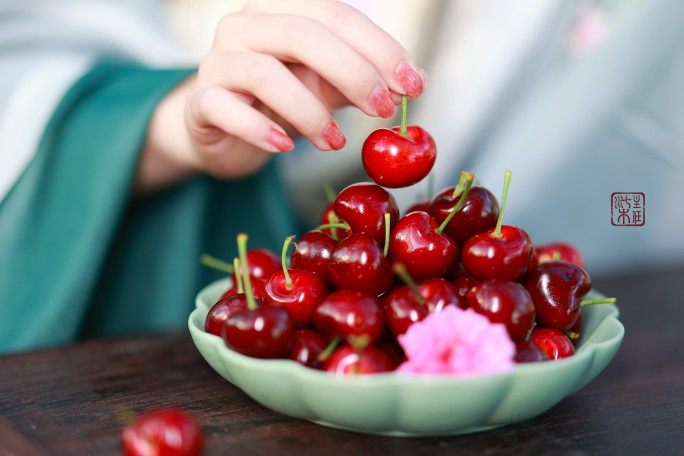 美早梅枣脆甜大樱桃特大果车厘子大连3斤新鲜现摘现发顺丰包邮