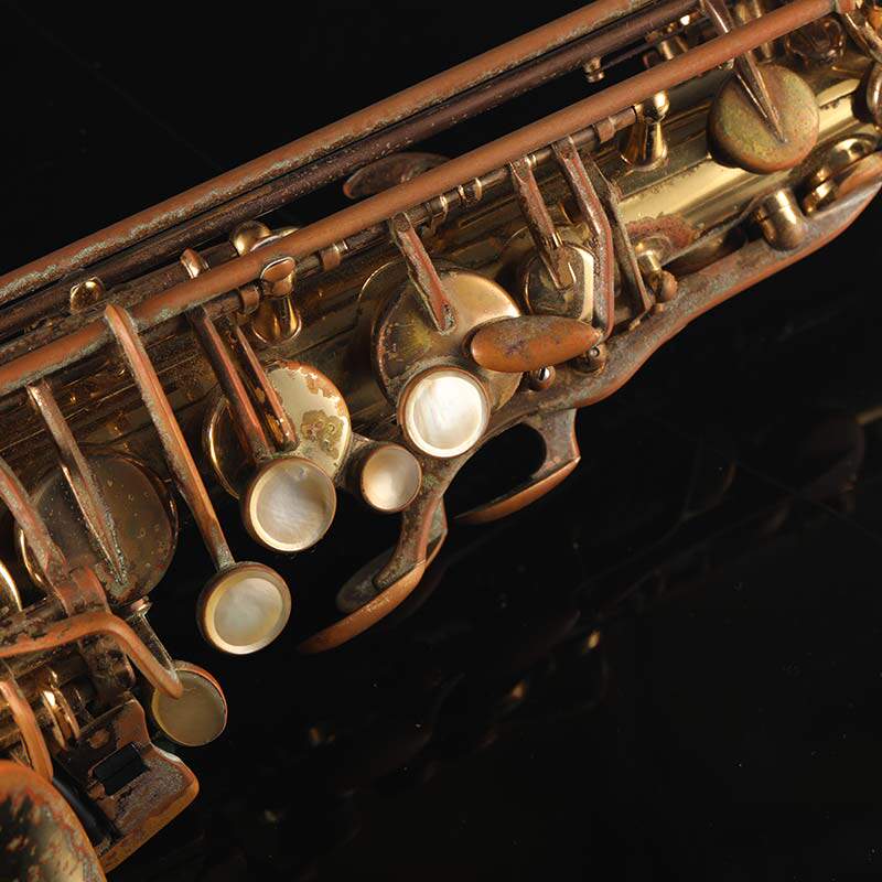 塞尔玛802selmer二手萨克斯风降e调中音专业演奏古董稀少成人