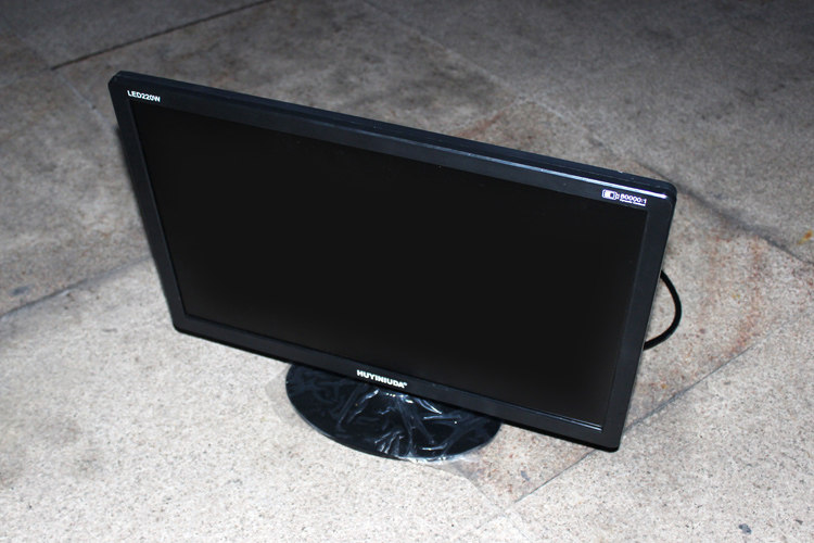 全新huyiniuda24英寸电脑液晶led监控录像监控显示器