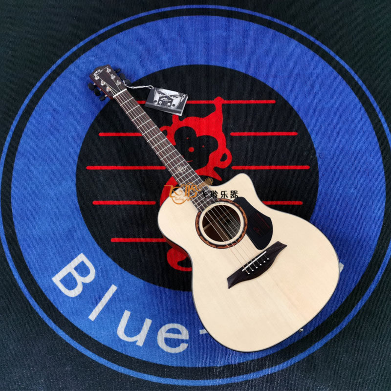 飞聆乐器mayson曼森阿尔法alpha3民谣单板吉他带包吉他民谣吉他