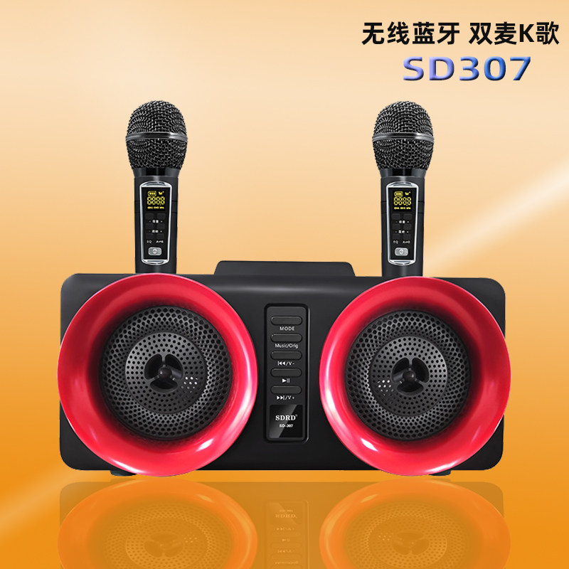 话筒唱歌电视神器全民手机一体机音响麦克风