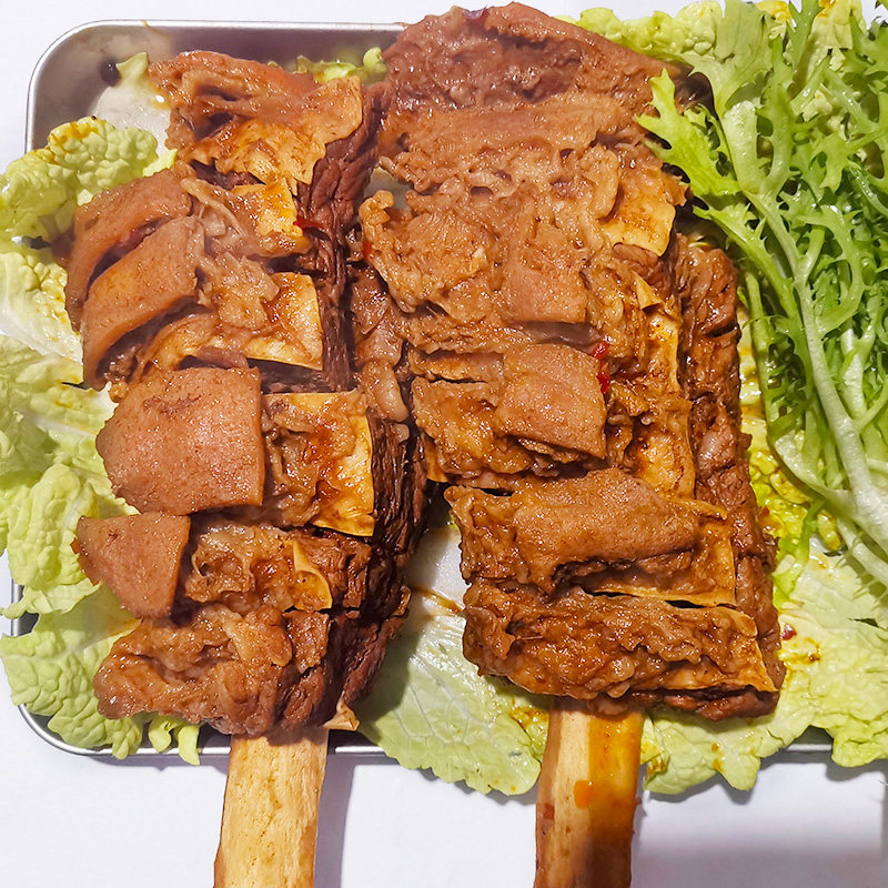 带骨肋排伊赛国产原切手把1000g谷饲新鲜牛肉生牛肉