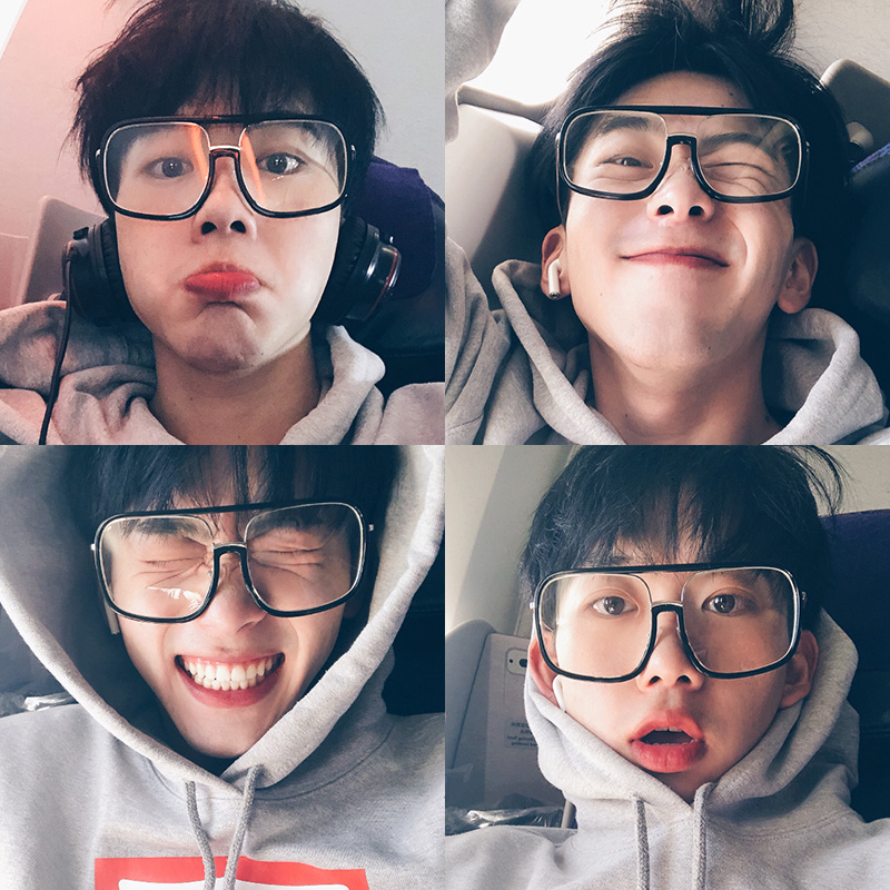 亲爱的热爱爱的沈哲文苡帆明星网红同款眼镜框男女眼镜架