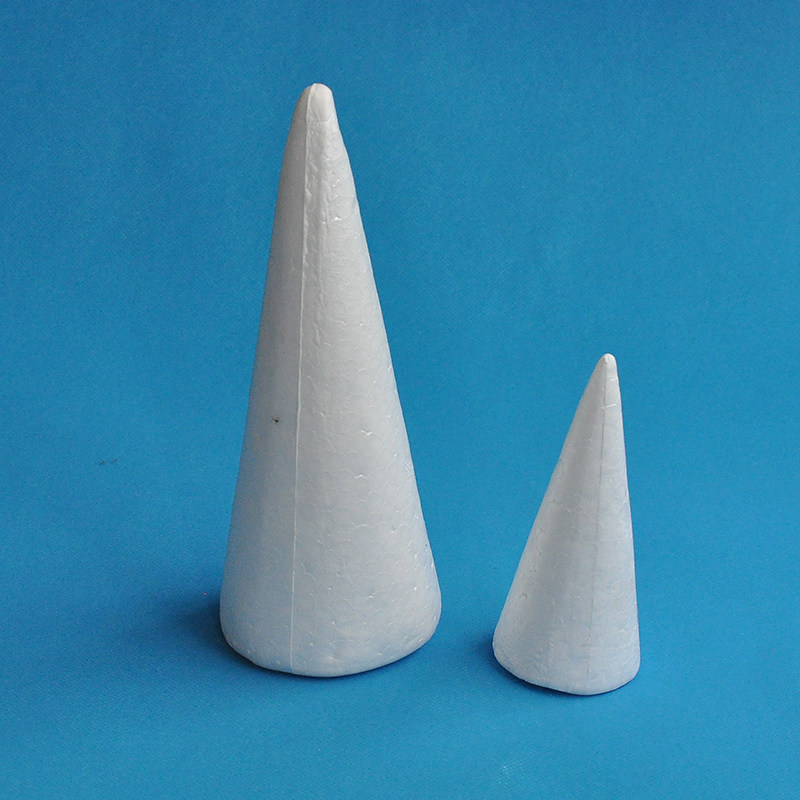 泡沫圆锥几何几何美美术素描写生画室模型球手白模填色