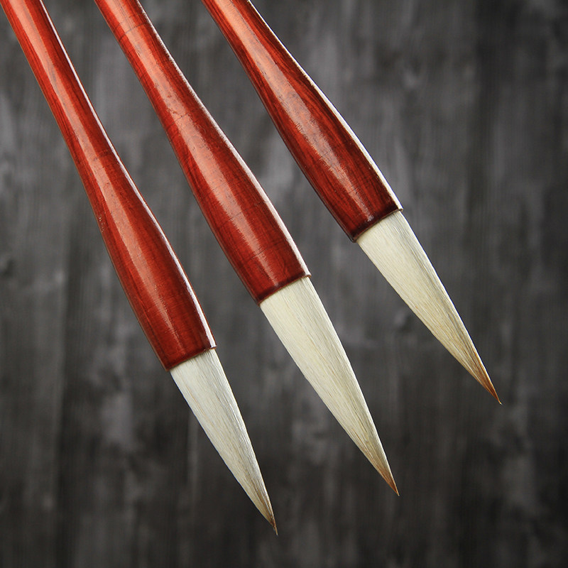 毛笔套装曹友泉初学者大中小国画花鸟写意用笔专用毛笔