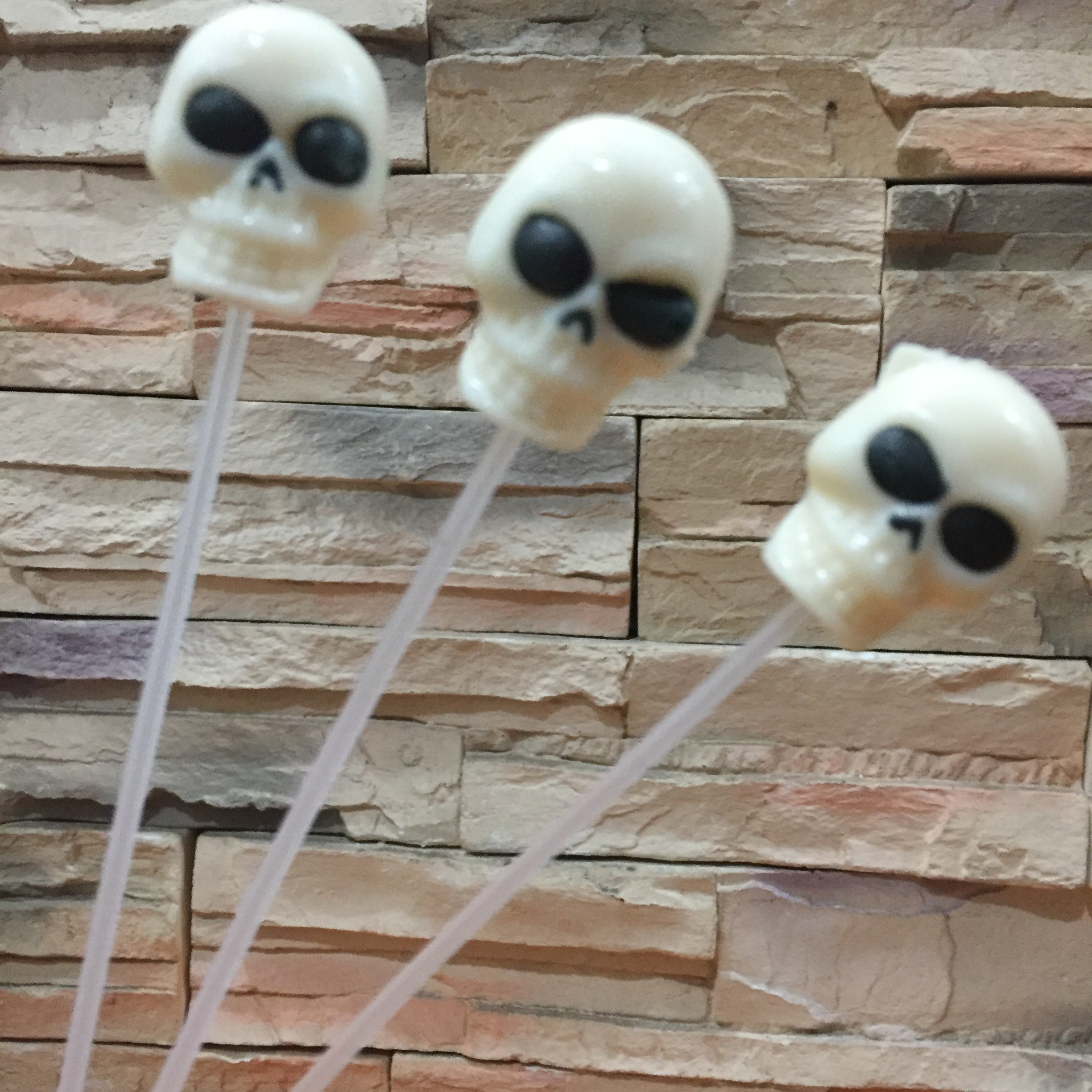 糖果百嘉嘉尚创意骷髅头长棒棒糖万圣节个性卡通糖果