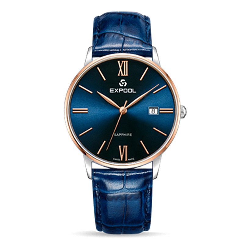 expool依保路手表女表石英表超薄加尔尔斯系列情侣表瑞士腕表