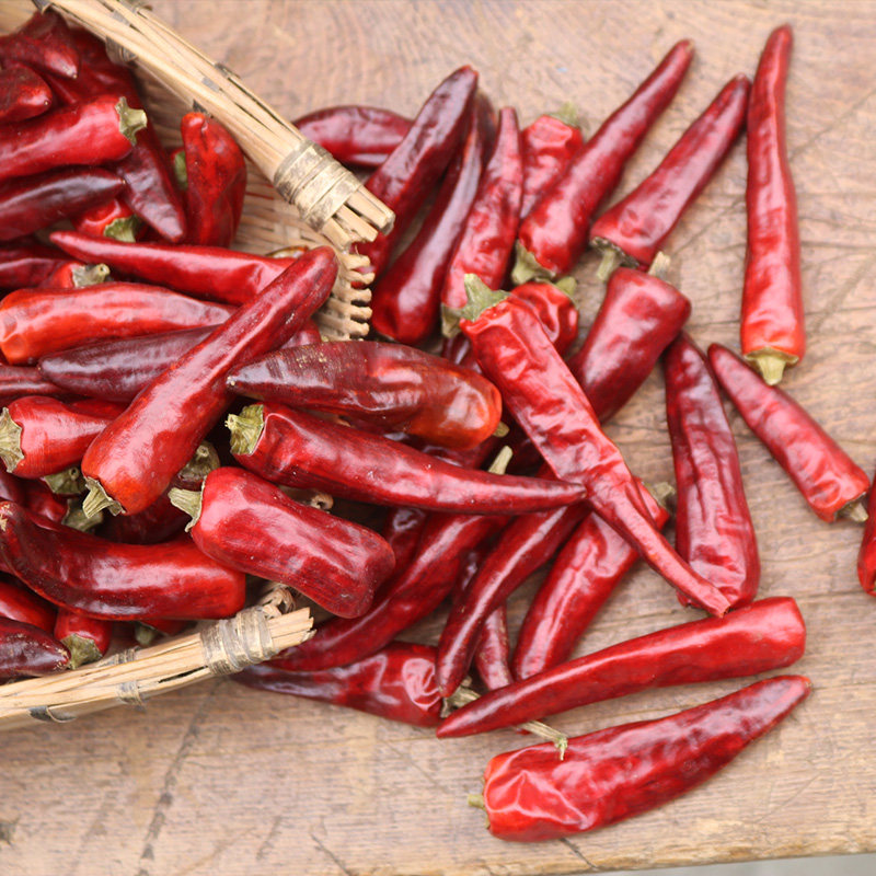 辣椒四川特产石柱红辣椒3号100g超香超辣特香辣椒类调料
