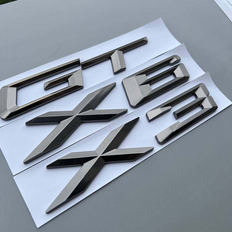 宝马灰色改装车贴标志车标尾x3原厂标识字标汽车车标