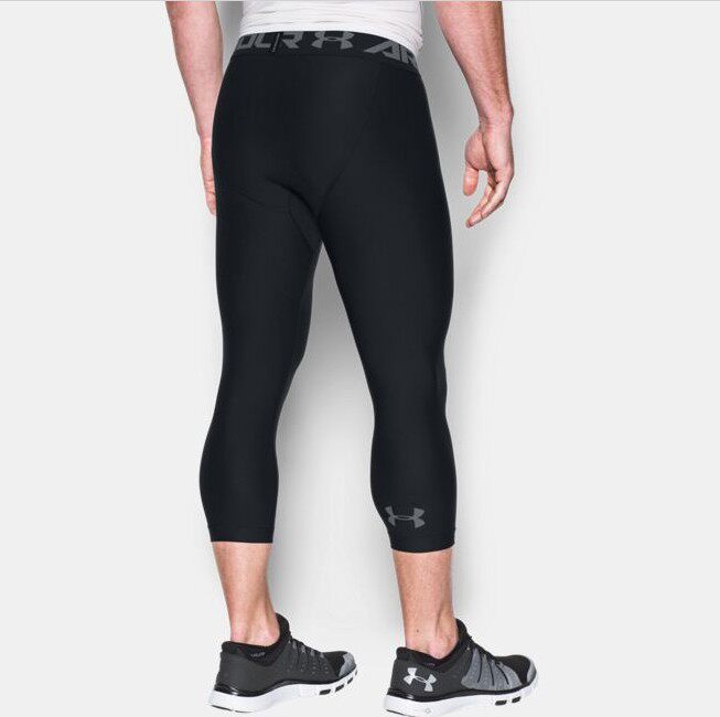 安德玛ua男子运动训练紧身速干七分压缩裤打底裤运动中长裤短裤
