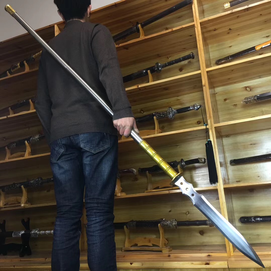 古代重兵兵器马槊不锈钢长枪长矛高猛赵云霸王刀剑
