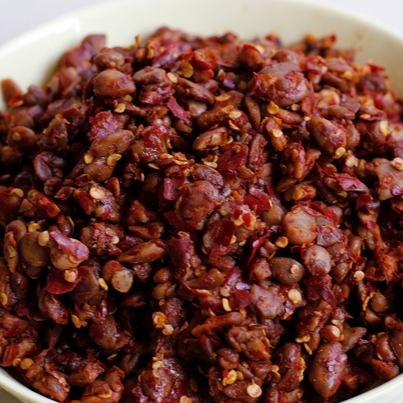 陕西辣椒酱下饭豆酱胡豆酱专用香辣安康炒菜家用豆瓣酱