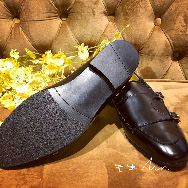 皮鞋秋冬韩版亮潮流休闲男士百搭时尚牛皮皮鞋套单鞋