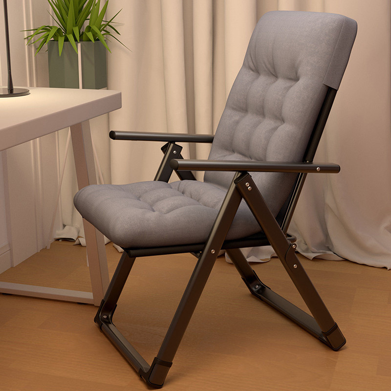 躺椅折叠椅子午休宿舍懒人办公室电脑靠背午睡折叠椅