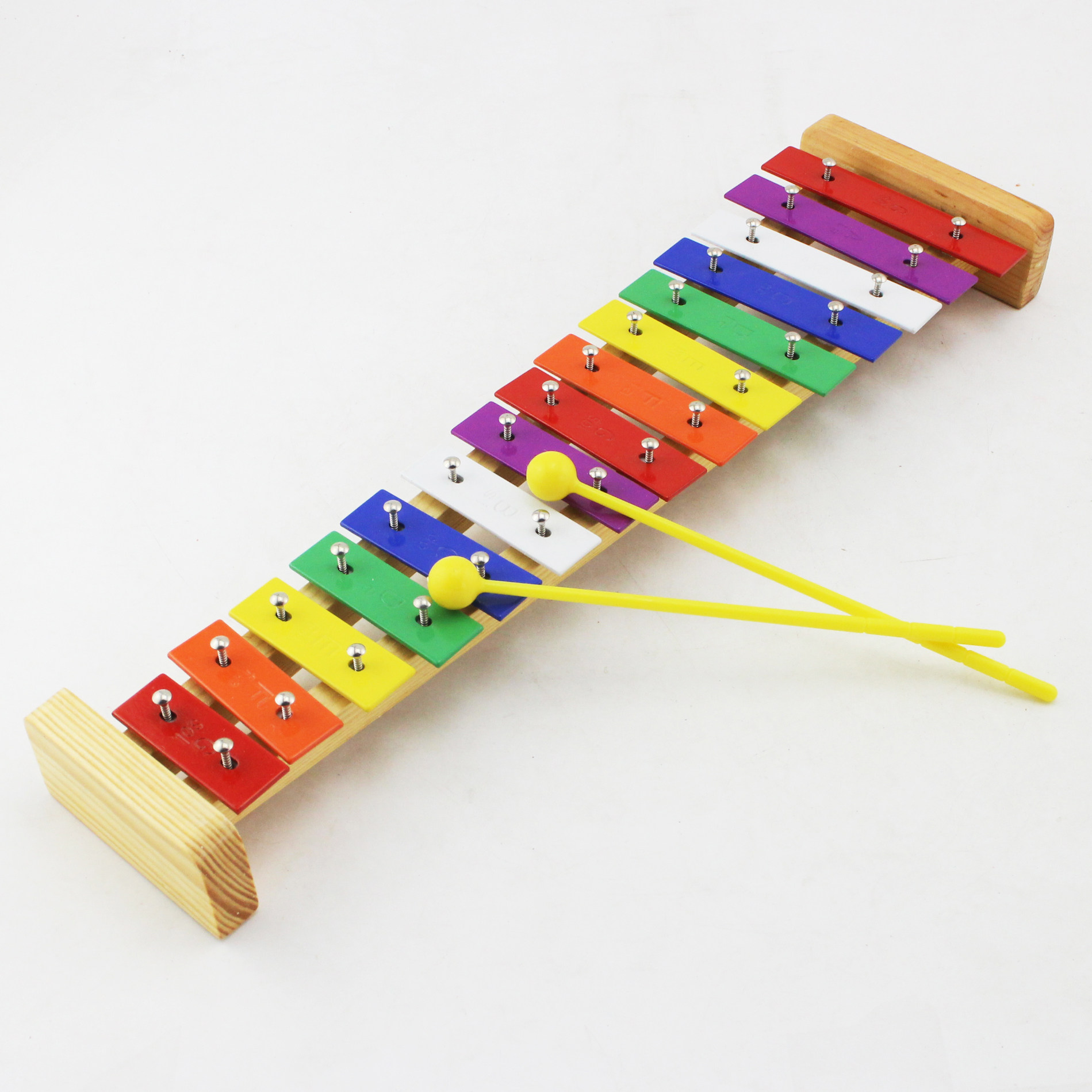 新品促销奥尔夫乐器彩色铝板琴铝片琴8音12音15音音乐启蒙玩教具