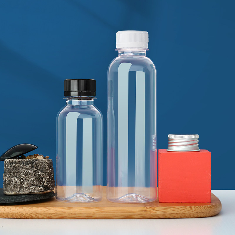 350ml一次性塑料瓶细长长直身瓶牛奶鲜奶奶瓶饮料塑杯