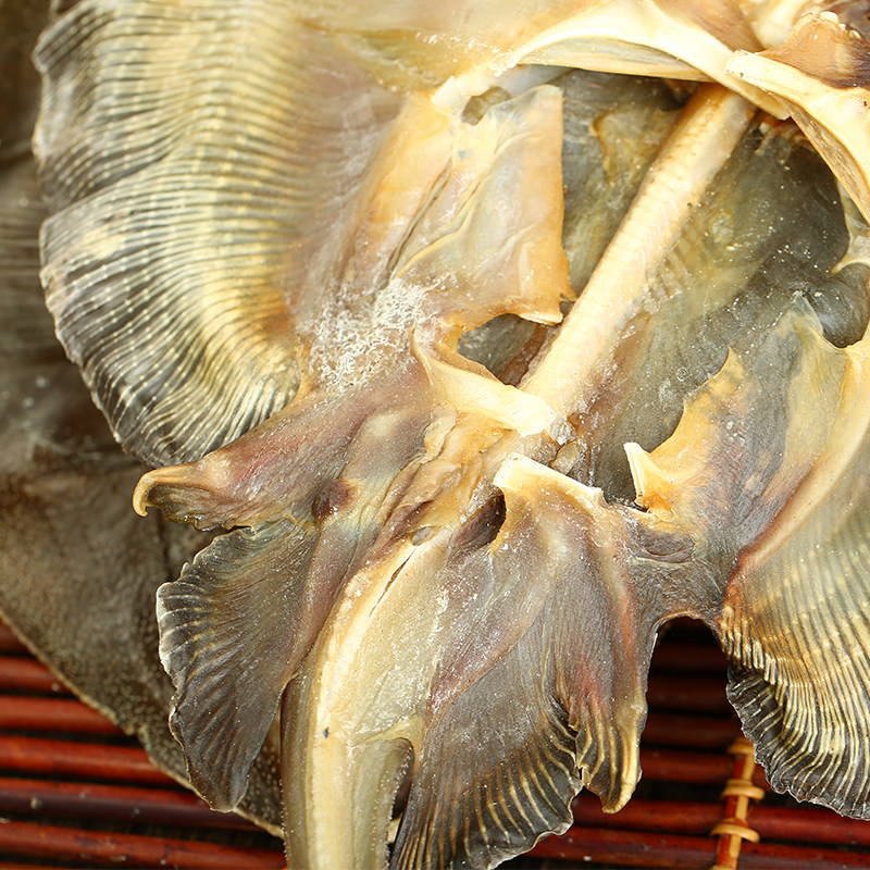 干货魔鬼鱼干皮鱼老板水产劳鱼琵琶鳐鱼咸鱼鱼干