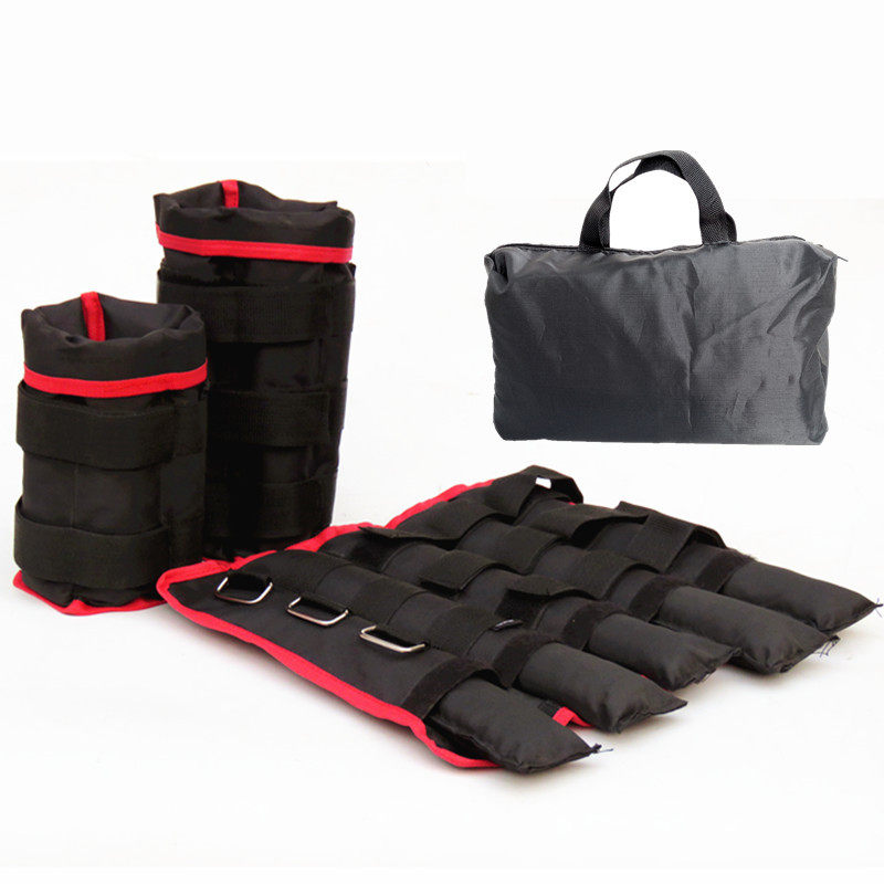 博悠沙袋绑腿负重装备跑步训练运动沙包绑手健身男学生脚康复腿部