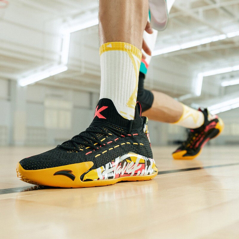 安踏kt5low汤普森5代低帮篮球鞋夏季透气战靴篮球鞋