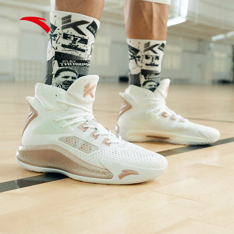 安踏kt5龙珠联名主场复活节havefun黑金白金篮球鞋