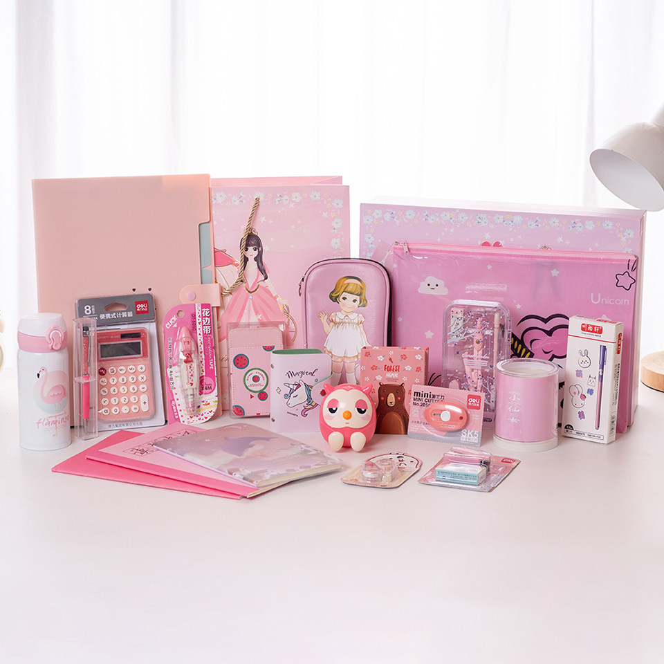 生日套装年元旦男女用品学习盲盒开学送礼节日文具套装