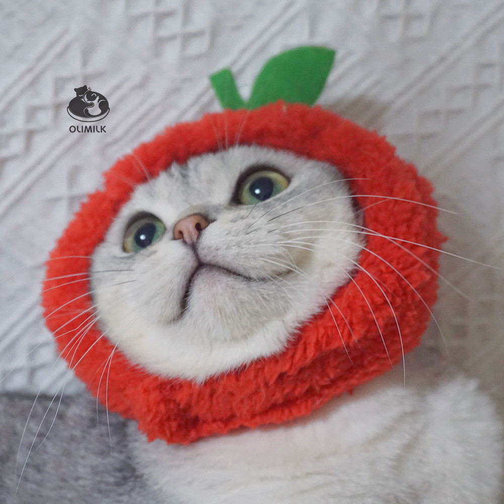 爱搞网红饰品头套装扮猫咪可爱olimilk宠物苹果发饰