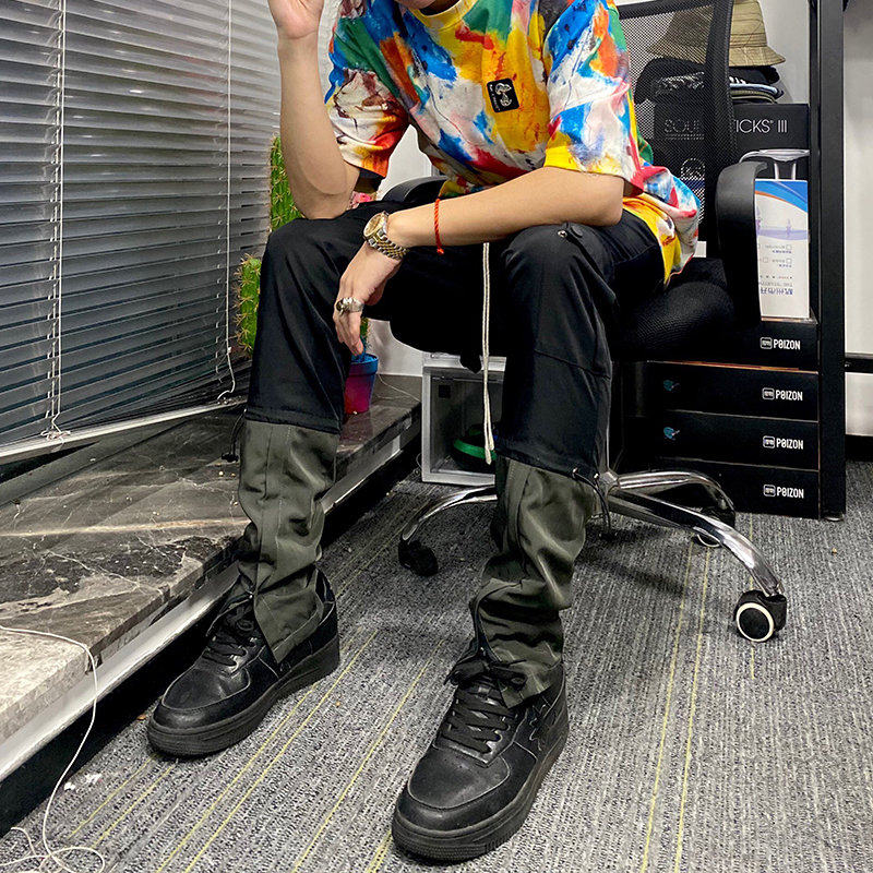 starwalk男鞋夏季透气新款全黑配色李浩黑店终结者休闲板鞋