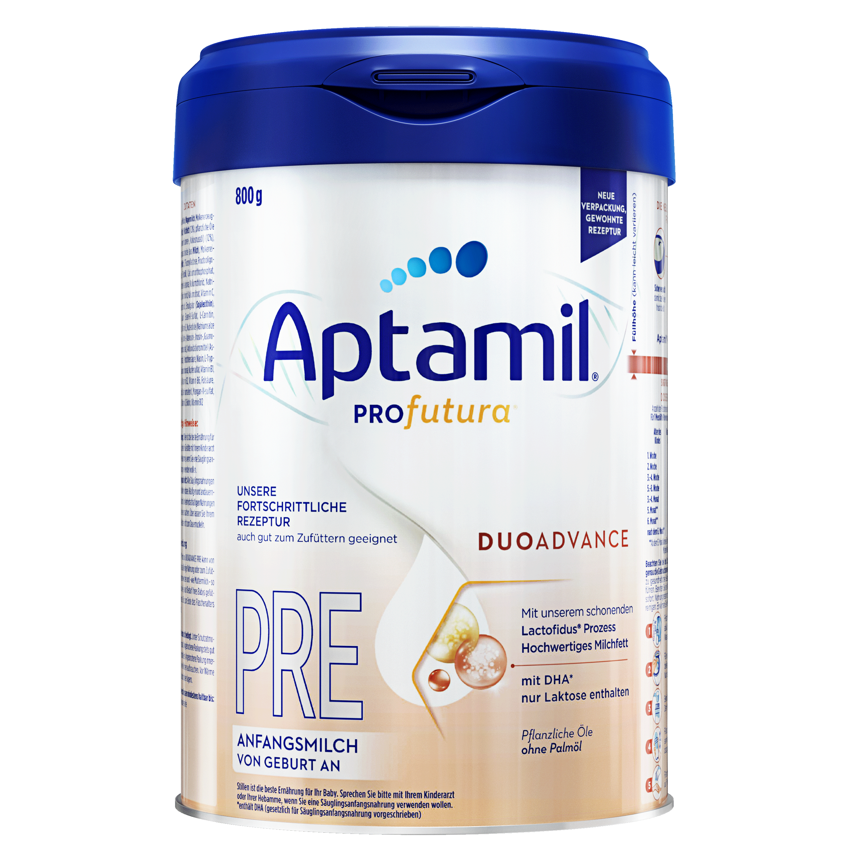 德国爱他美白金pre婴幼儿aptamil进口配方牛奶奶粉婴幼儿牛奶粉