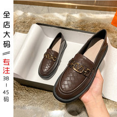 一鞋两穿小皮鞋女单鞋大码牛津鞋40大码女鞋41一43平跟厚底单鞋 一鞋两穿小皮鞋女单鞋大码牛津鞋40大码女鞋41一43平跟厚底单鞋