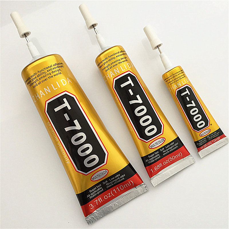 品牌手机屏幕胶水 边框支架填缝剂t5000胶水白色专用软胶强力t700