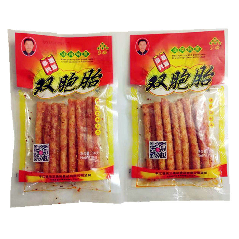 多兴辣条辣片双胞胎善鱼卷8090校园怀旧零食小吃面筋制品