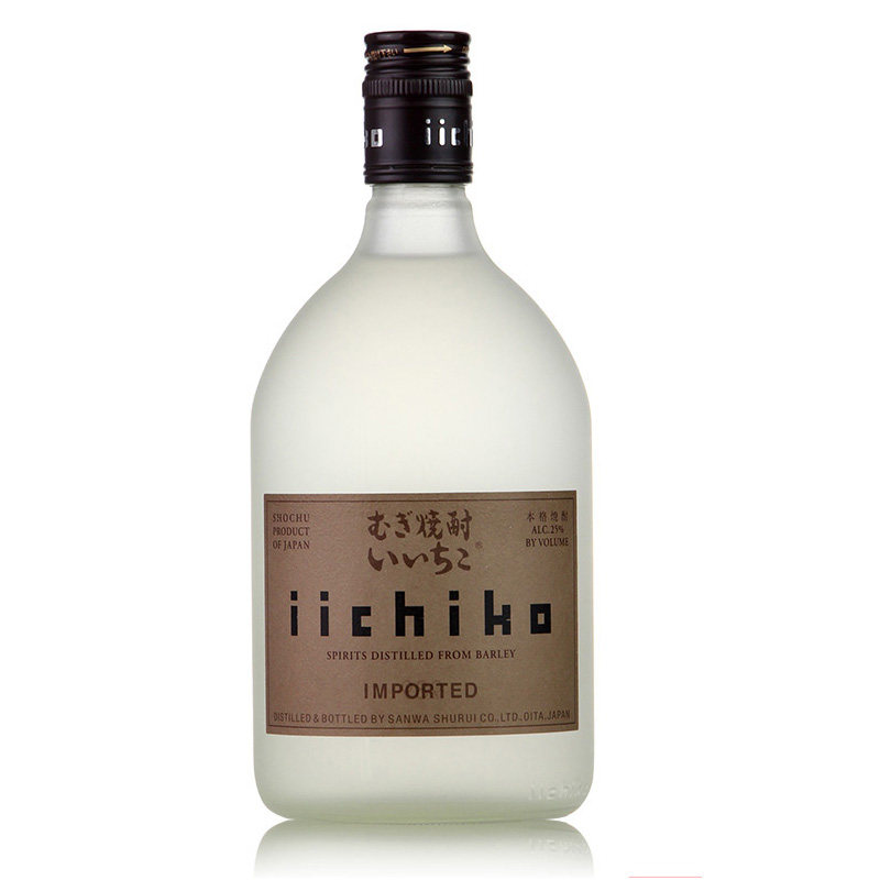 烧酒日本iichico亦竹大麦蒸馏原装进口本格750ml包邮清酒