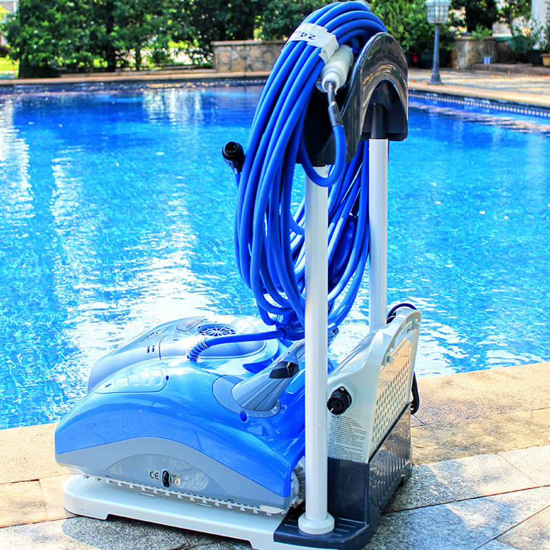 游泳池全自动吸污机水龟海豚m200正品品包泳池清洁泳池设备