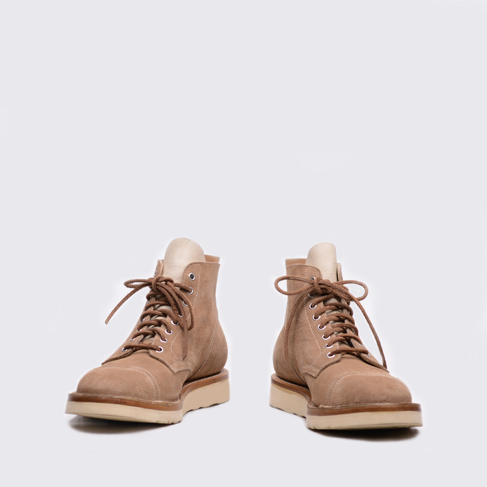 强尼制靴stitchdown工艺复古工装男靴viberg2030马丁靴