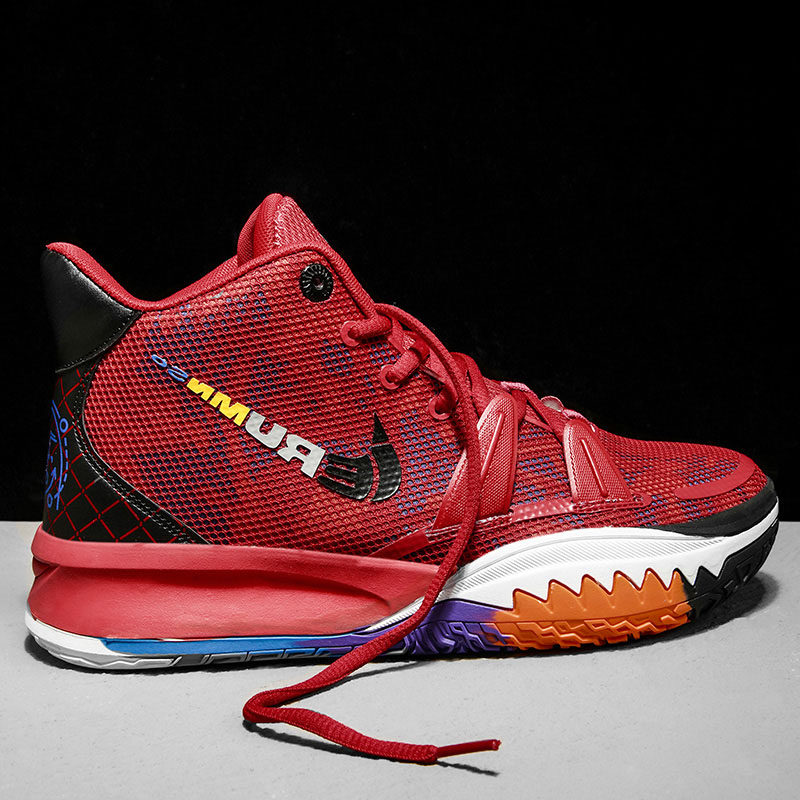 欧文限量男战aj1运动鞋毒液电影主题音乐黑红篮球鞋