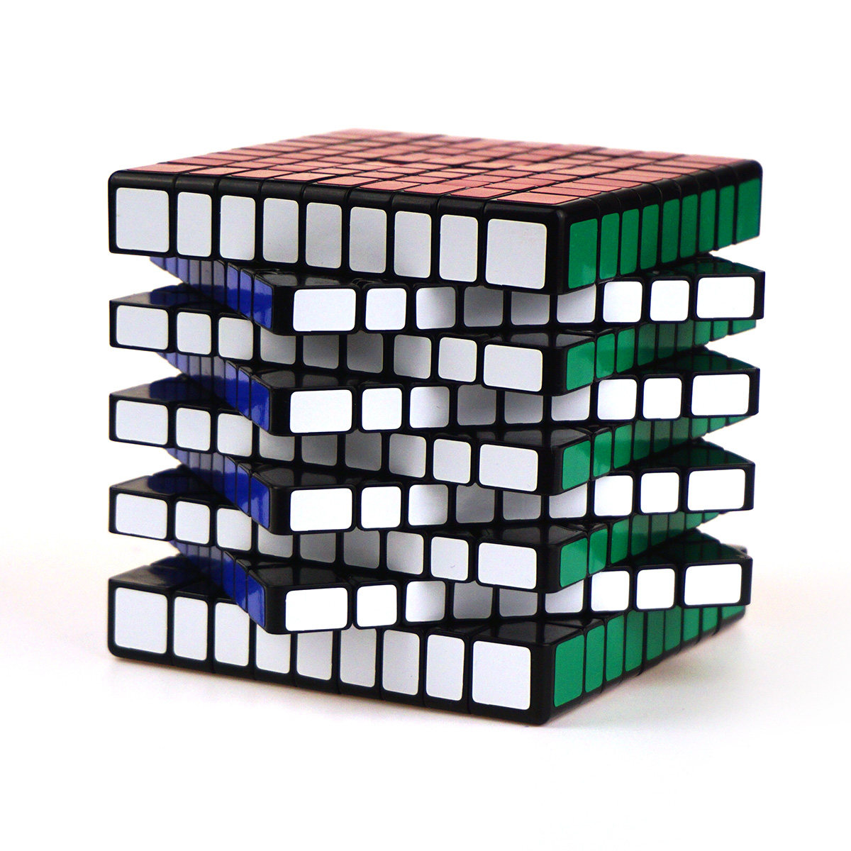 圣手九阶魔方高阶速拧顺滑弹簧可调彩盒赠贴魔方