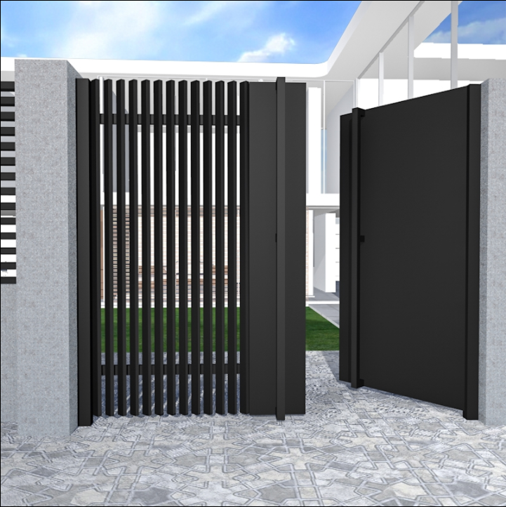 铁艺庭院大门别墅围墙民宿小区花园院子入户庭院门