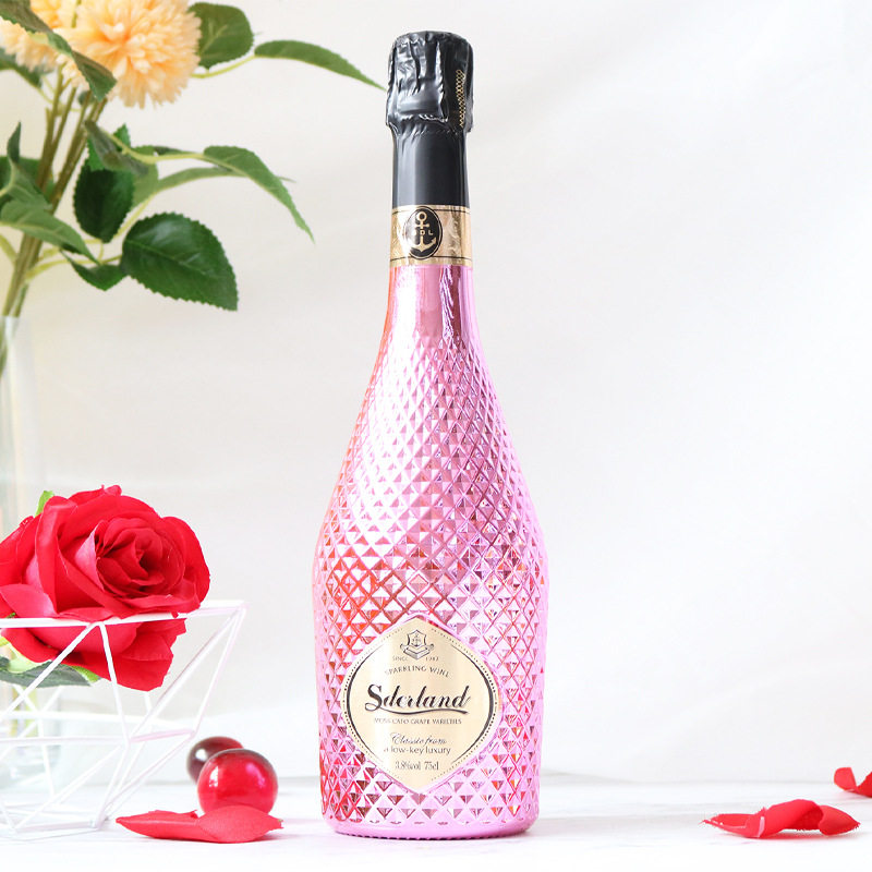 森德兰起泡酒气泡葡萄酒女士酒吧夜场酒甜酒 750ml菠萝瓶 3种口味