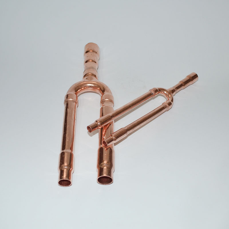 美 中央空调分支器 双头焊接 u型分歧管r410专用 - 痕风的起点