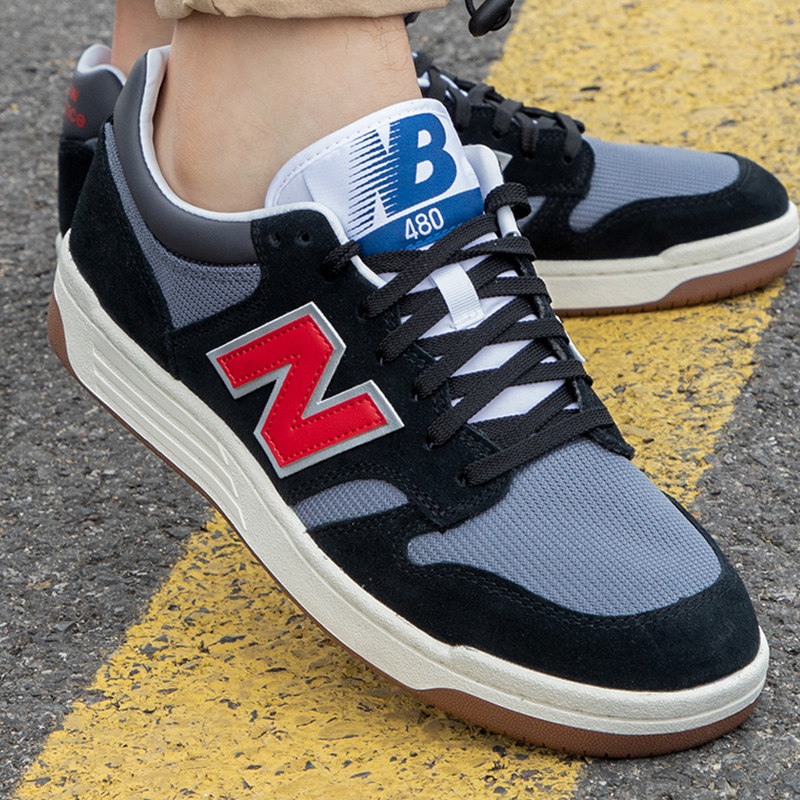 newbalance旗舰店男鞋板鞋2021冬季新款运动鞋复古休闲鞋bb480lvb