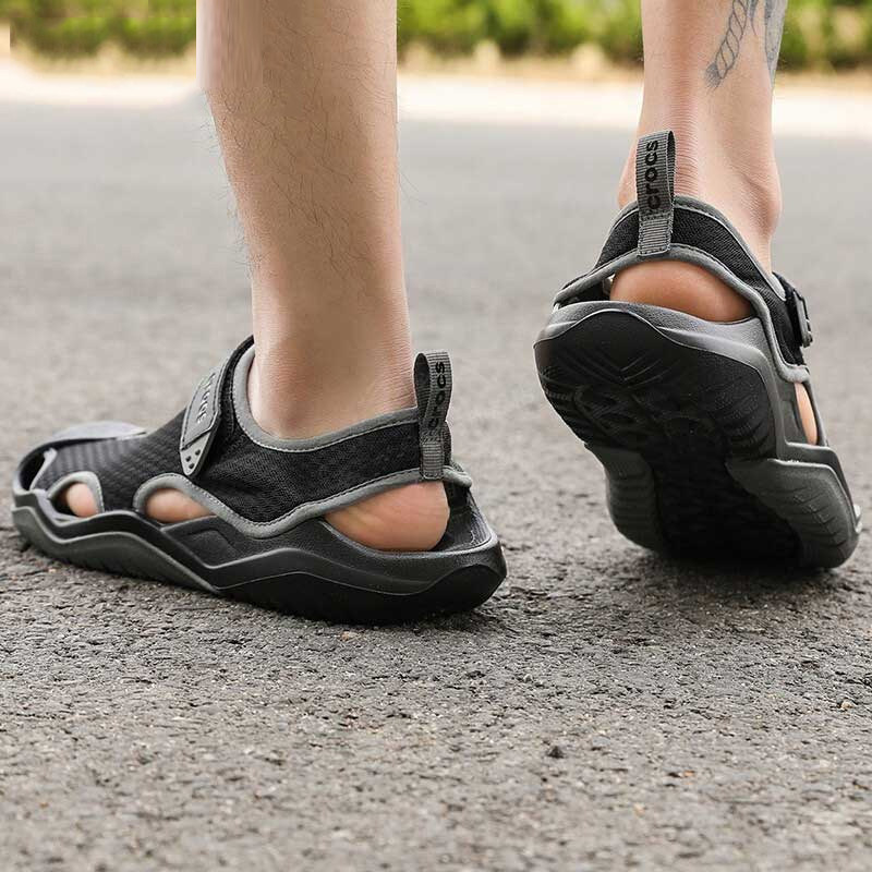 crocs卡骆驰运动凉鞋官方旗舰男鞋激浪溯溪魔术沙滩鞋