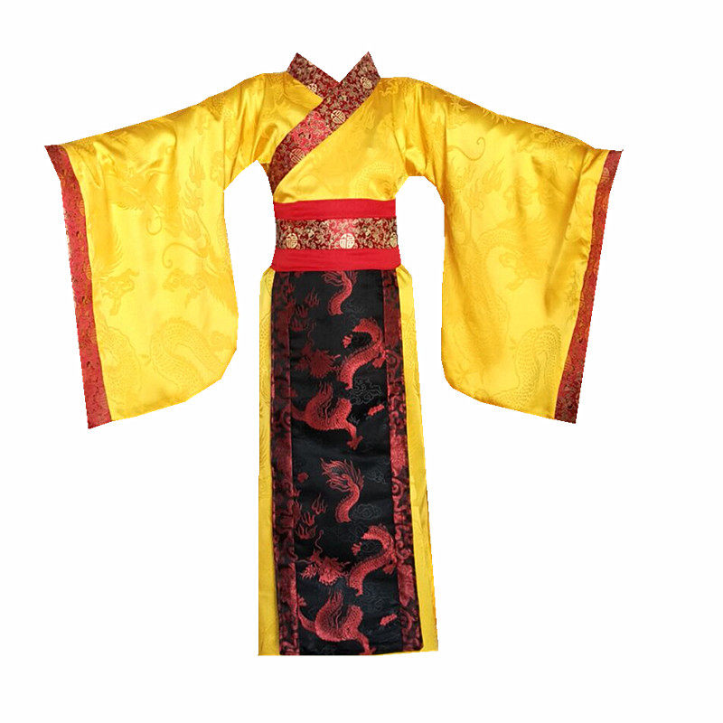 晏子儿童古装汉服使楚衣服秦朝楚王课本话剧儿童演出服