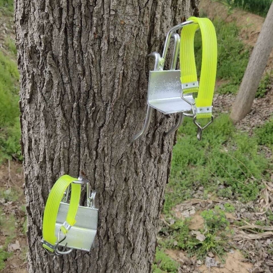 新款五抓上树专用工具爬树神器马蜂猫爪防滑电工维修工具